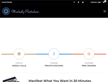 Tablet Screenshot of melodyfletcher.com